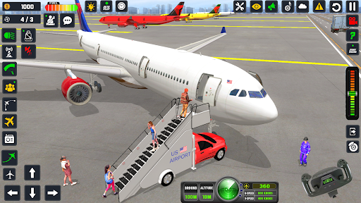 Android application Pilot Flight Plane Simulator screenshort