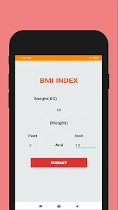 BMI Calculator :Weight Tracker