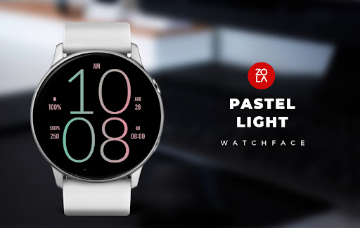 Android application Pastel Light Watch Face screenshort