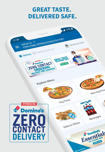 Domino's Pizza - Online Food Delivery App 