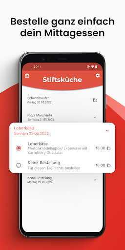 Android application Stiftsküche screenshort