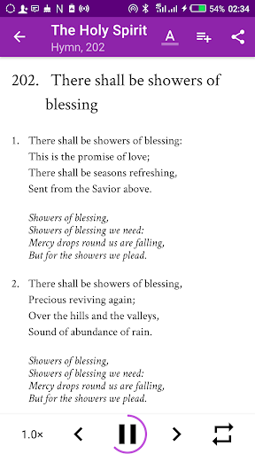 Watchman Hymnbook Screen 2