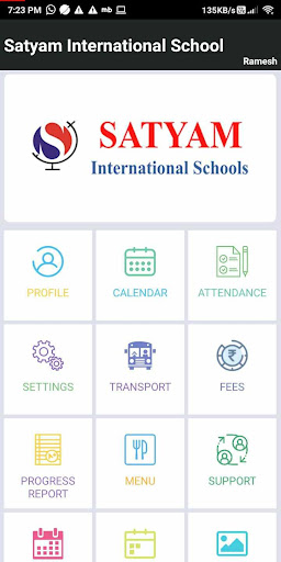 Satyam International School Screen 2