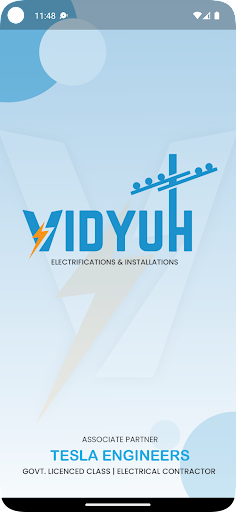 Android application Vidyuth App screenshort