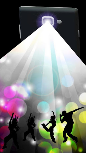 Android application Disco Flashlight - Strobe LED screenshort