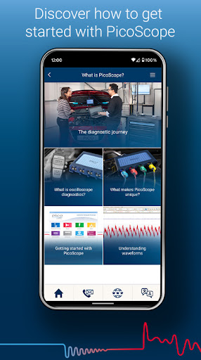 Android application PicoScope Automotive screenshort