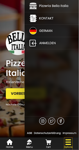 Pizzeria Bella Italia Screen 2