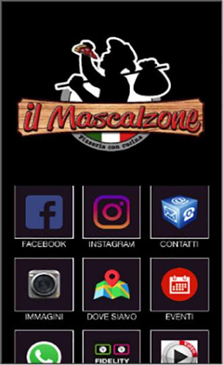 Android application Il Mascalzone Pizzeria screenshort