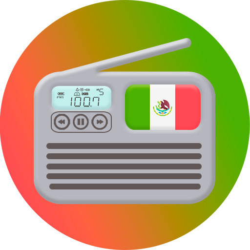 Radios de Mexico en vivo fm logo