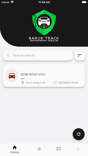 Android application Baruk Track Rastreamento Veicu screenshort