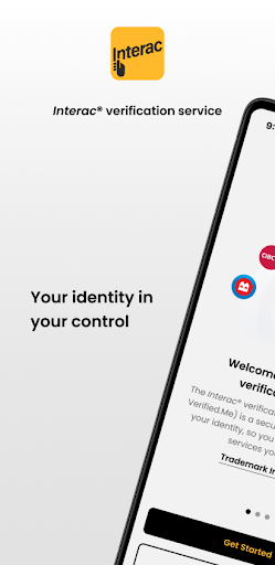 Android application Interac verification - UAT2 screenshort