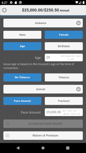 CFG Lifetime Plan Calculator