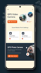 GPS Map Video & Photo Camera