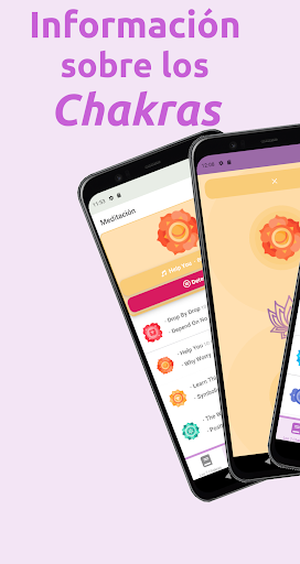 Android application Meditación y Chakras screenshort