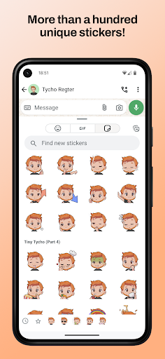 Tiny Tycho - WhatsApp Stickers