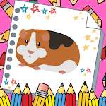 Cover Image of Download Guinea Pig Coloring Book  APK