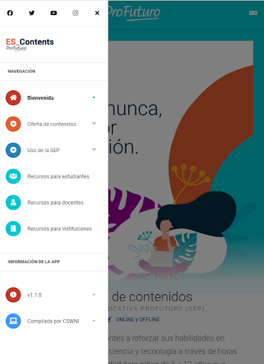 Oferta ProFuturo Screen 2