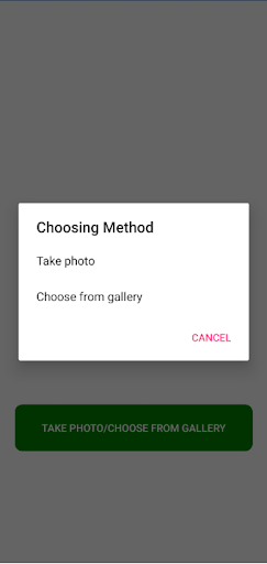 Android application Cloud Based Plate Recogniser screenshort