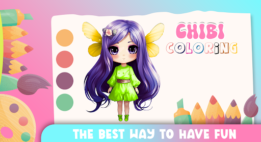 Chibi Doll Dress up Coloring