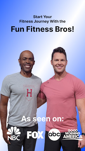 Android application Fun Fitness Bros screenshort