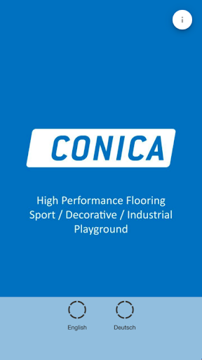 Android application CONICA screenshort