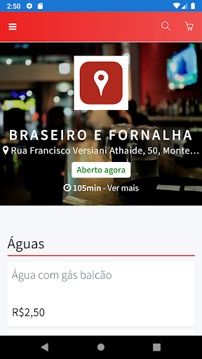 Android application Braseiro e Fornalha screenshort