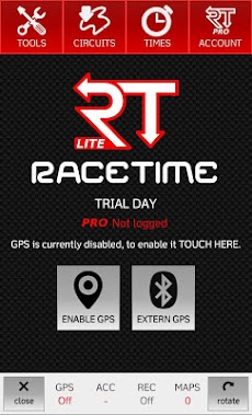RaceTime - GPS Lap Timer LITEのおすすめ画像1