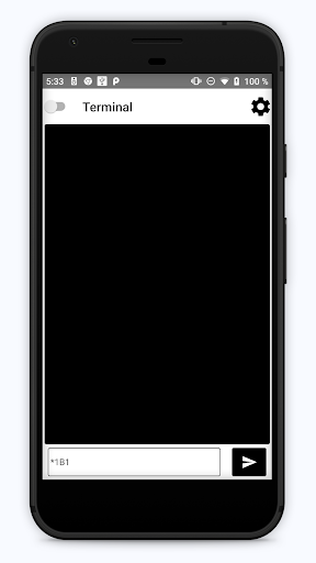 Android application Tcp Client screenshort