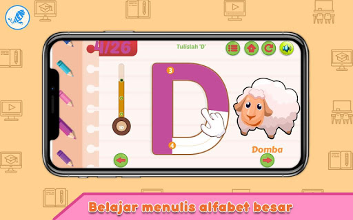 Belmain - Belajar Menulis ABCD Screen 3