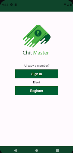 Android application Chit Master screenshort