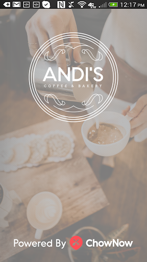 Android application Andis Coffee and Bakery screenshort