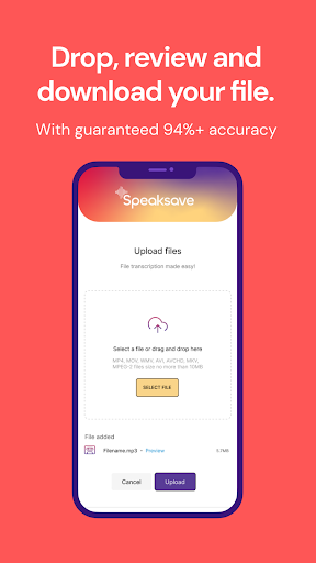 SpeakSave Screenshot 2 - AppWisp.com