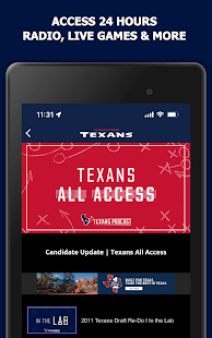 Houston Texans Mobile App