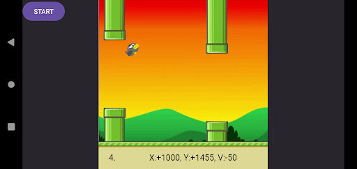 Android application Flappy Crow mini screenshort