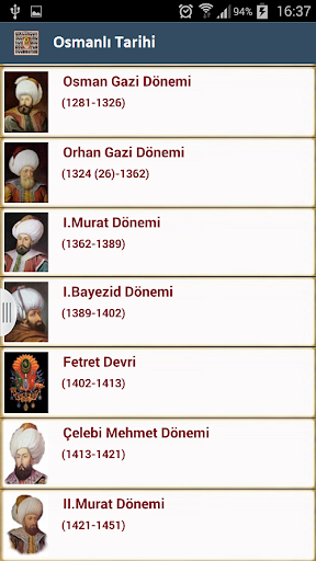 Osmanlı Tarihi Screen 2