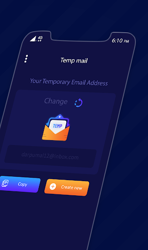 Temp Mail - Temporary Email Screen 2
