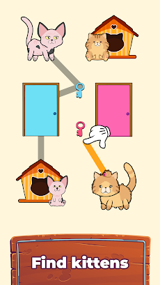 Cat Rush Puzzle: Draw To Saveのおすすめ画像2