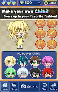 Pocket Chibi - Anime Dress Up