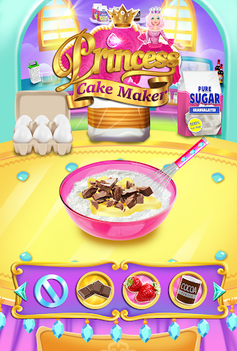 Rainbow Princess Cake Maker - Kids Cooking Games 1.9 screenshots 4