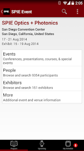 SPIE Conferences 6.3.1-store APK screenshots 3
