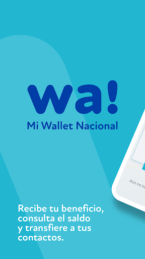Android application Mi Wallet Nacional screenshort