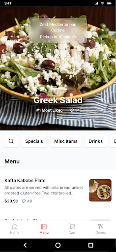 Zest Mediterranean Cuisine