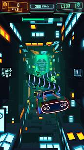 Neon Flytron: Cyberpunk Racer Mod Apk 1.9.3 (Free Shopping) 2