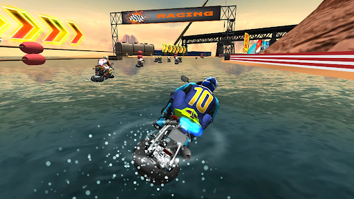 Surfer Bike Racing - Bike Game screenshot 14