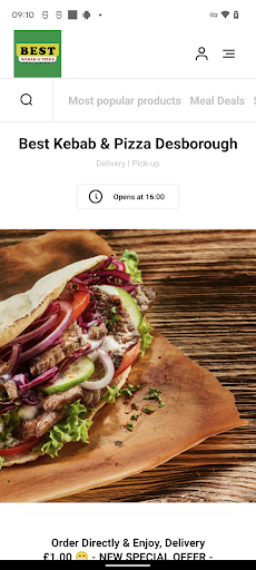 Android application Best Kebab & Pizza Desborough screenshort