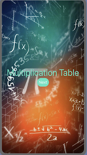 Multiplication Table by Jackky