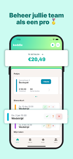 Keddle Boetepot & Aanwezigheid Screenshot 1 - AppWisp.com