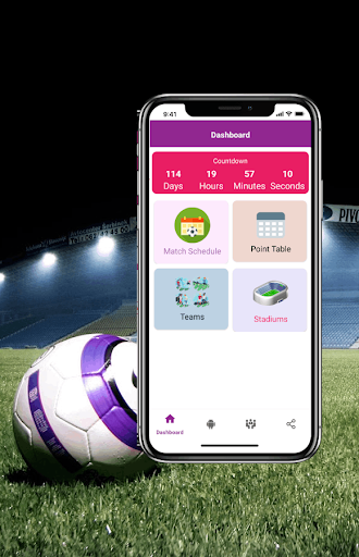 Android application World Cup Qualifying 2026 AFC screenshort