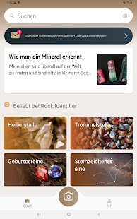 Rock Identifier - Felsen ID Captura de pantalla