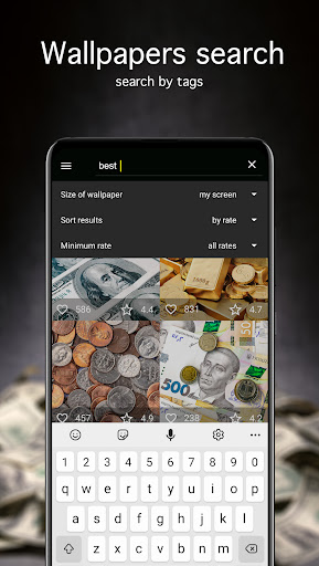 Screenshot of Money Wallpapers 4K